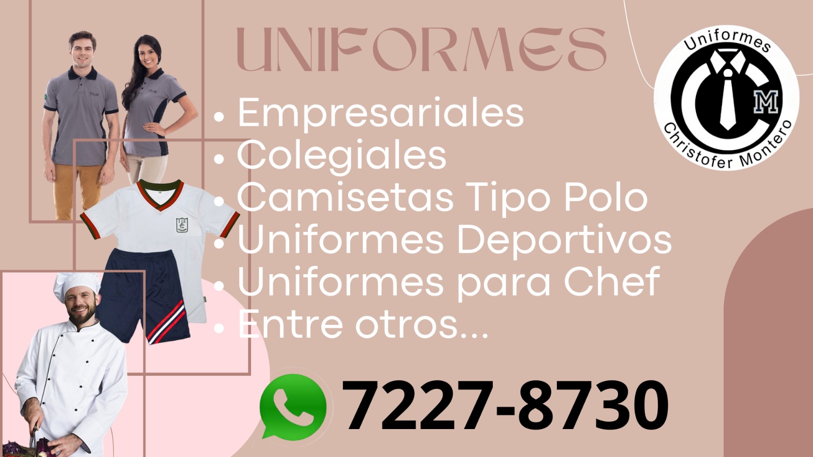 Uniformes CM Christofer Montero 